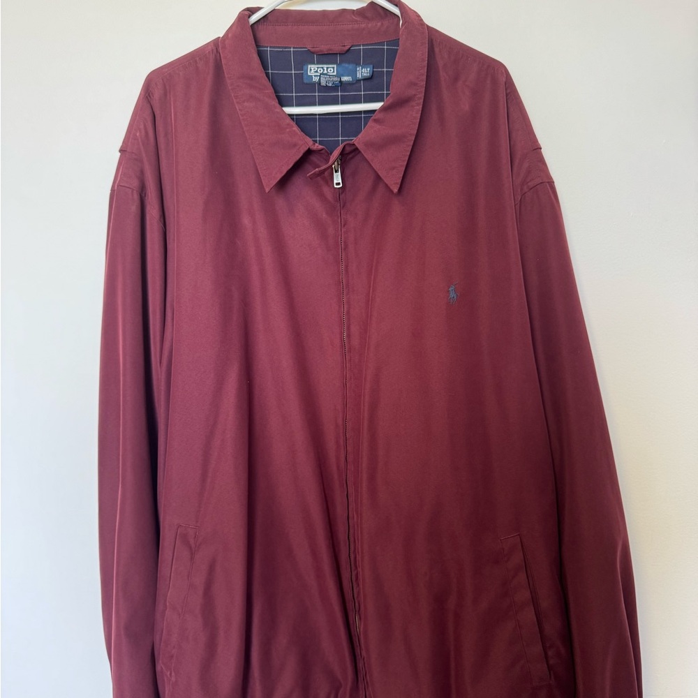 Ralph Lauren Red Lightweight Shirt Jacket
